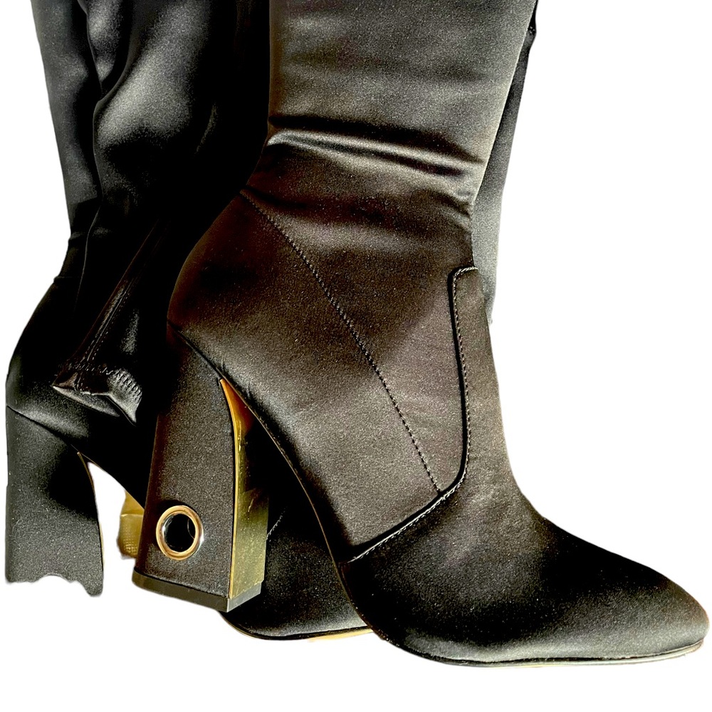 Dolce Vita stretchy over the knee black boots New with tags size 10 7.5 8 8.5 9